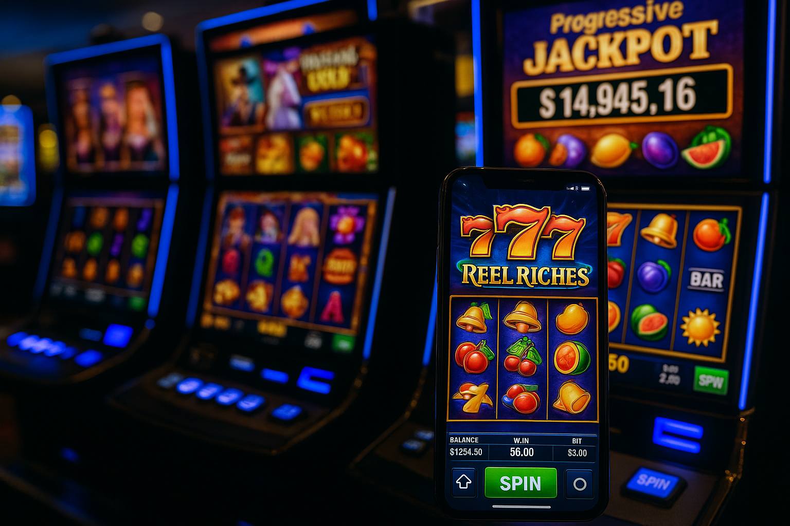 Jogos de Slot no Casino Online BETLUA