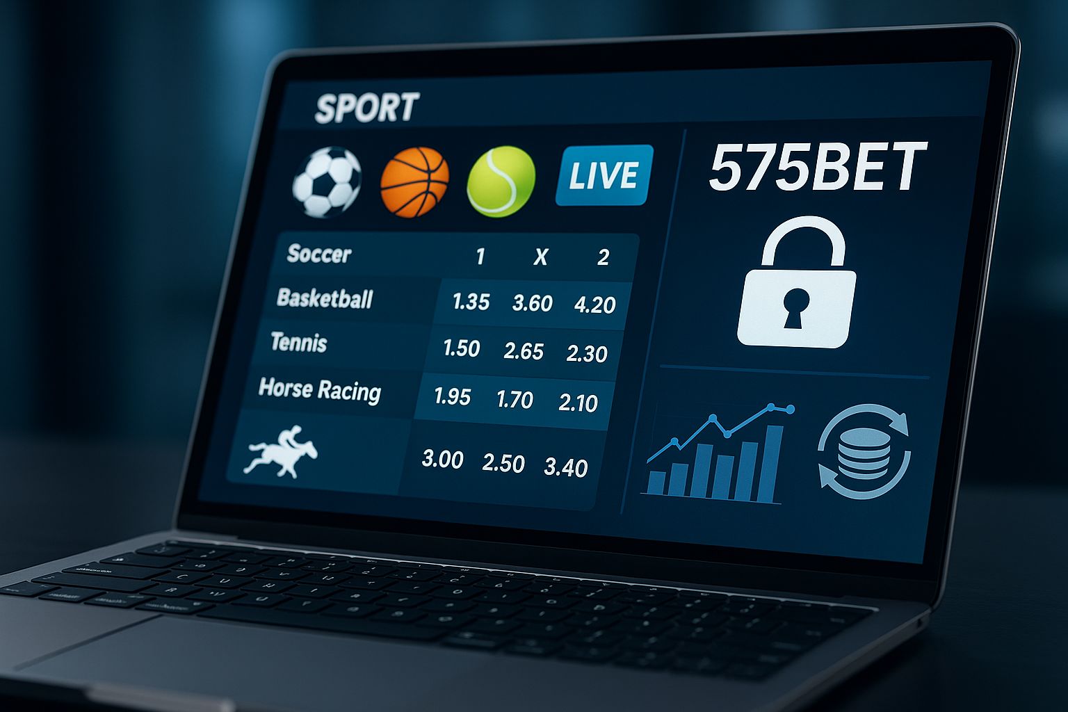 Apostas esportivas no cassino online BETLUA