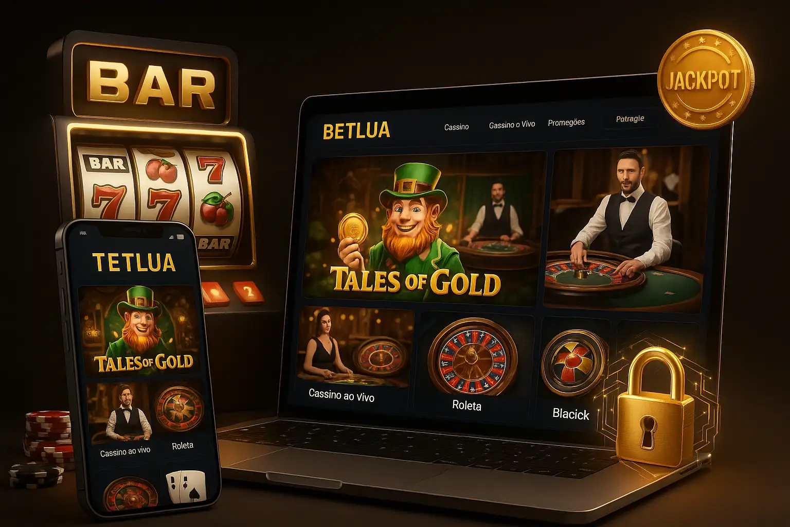 Jogos de cassino online inovadores e emocionantes na BETLUA
